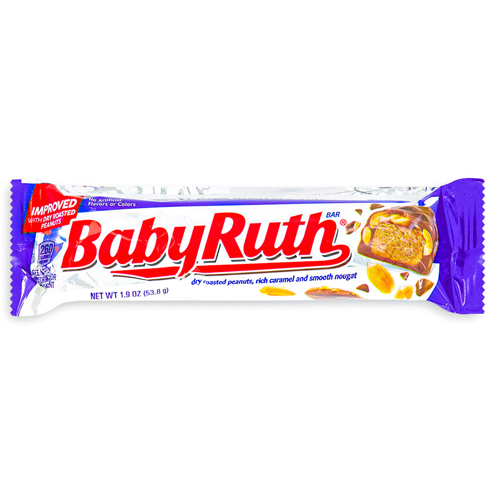 Baby Ruth Bar 1.9 oz. Front