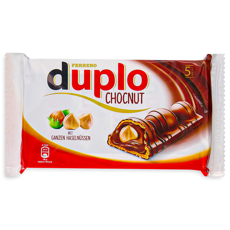 Ferrero Duplo Chocnut 5 Pack 130g Front