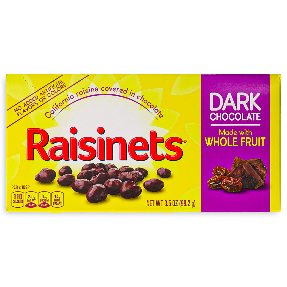 Raisinets Dark Chocolate Theater Pack Front