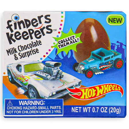 Finders Keepers Hot Wheels 0.7oz Front