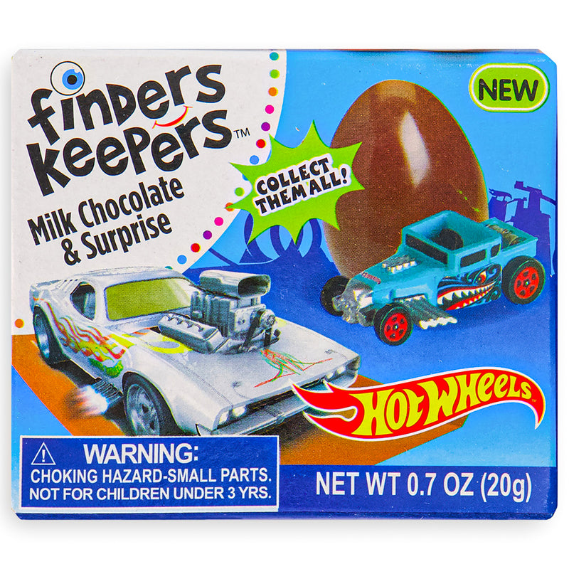 Finders Keepers Hot Wheels 0.7oz Front