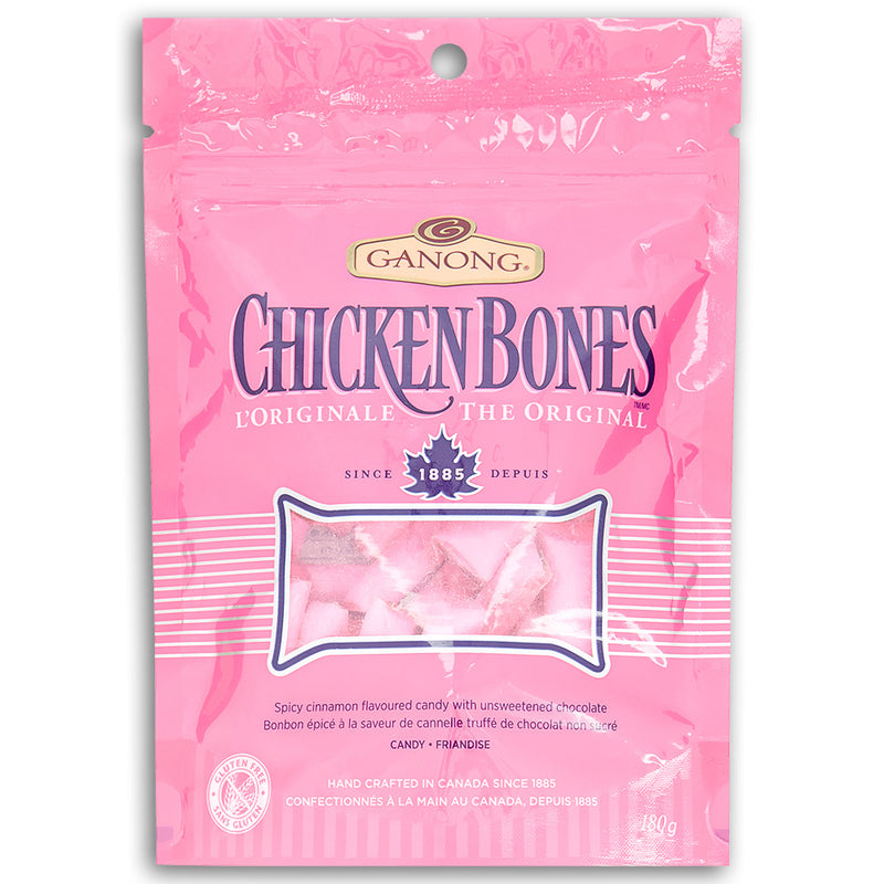 Ganong Chicken Bones 180g Front