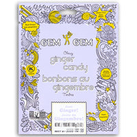 Gem Gem Original Ginger Candy 100g Front