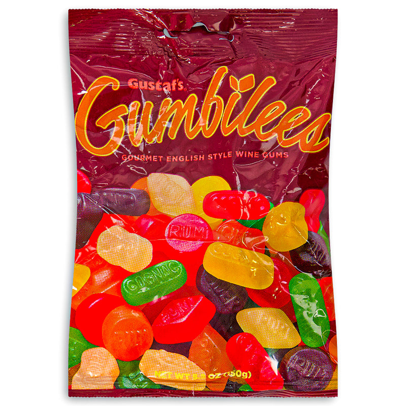 Gustaf's Gumbilees Wine Gums 5.2oz Front