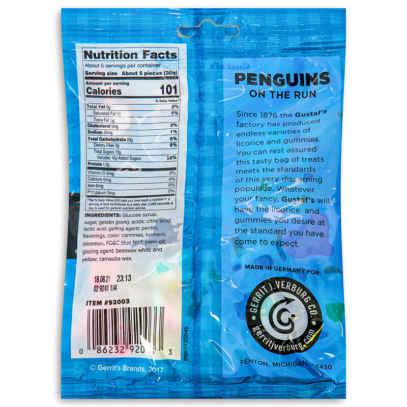 Gustaf's Penguins On The Run 5.29oz Back