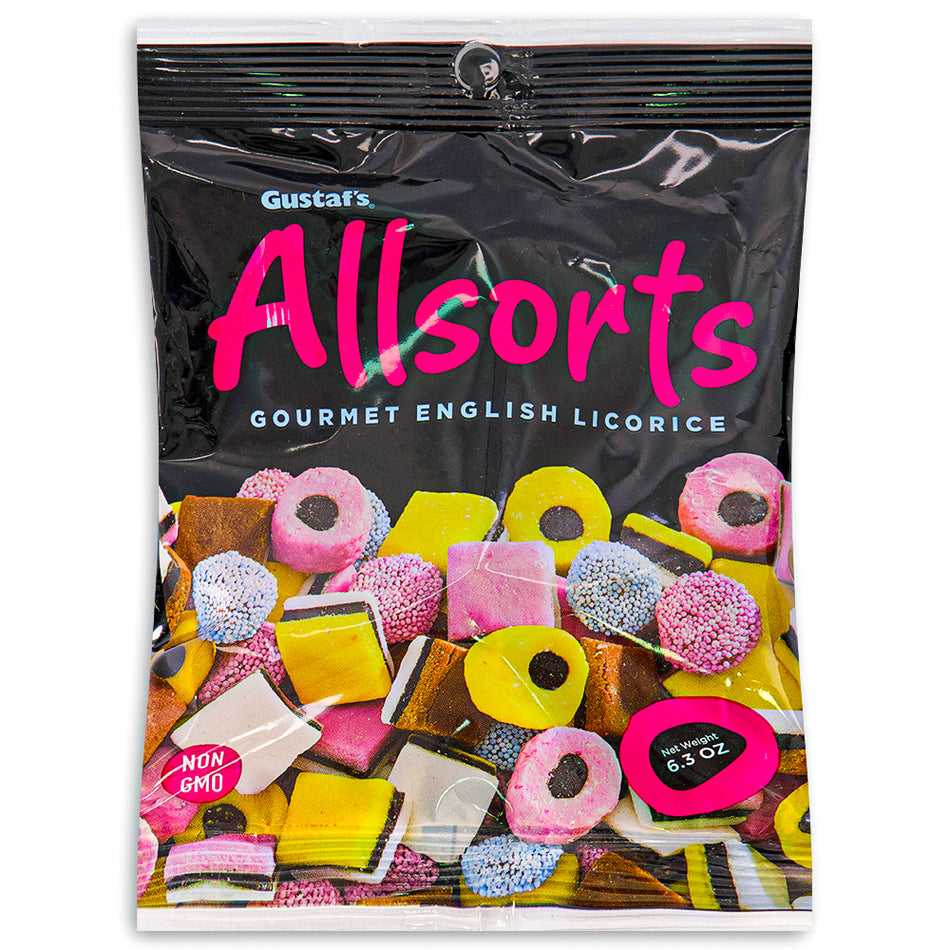 Gustaf's Allsorts Licorice Candies 6.3 oz Front