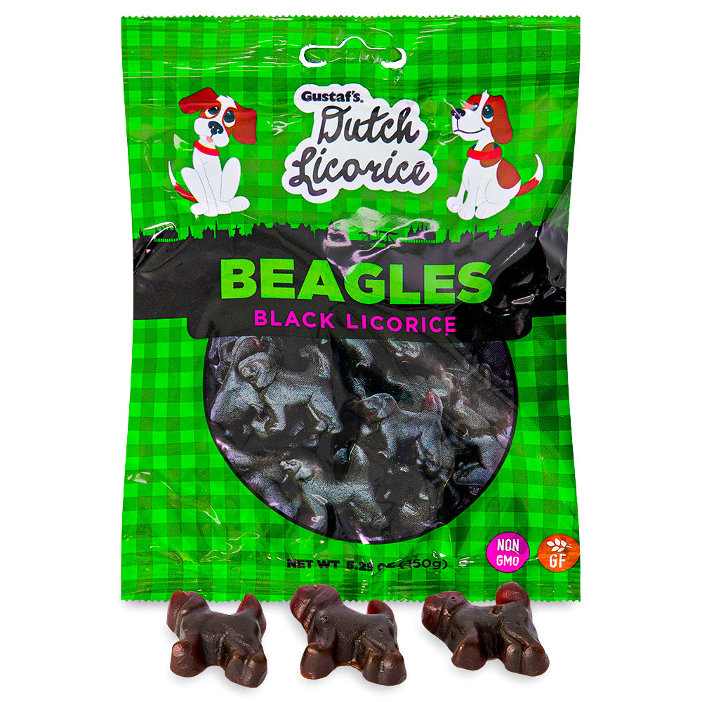 Gustaf's Dutch Licorice Beagles Candy 150 g