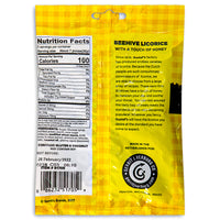 Gustaf's Dutch Licorice Beehive Candy Back