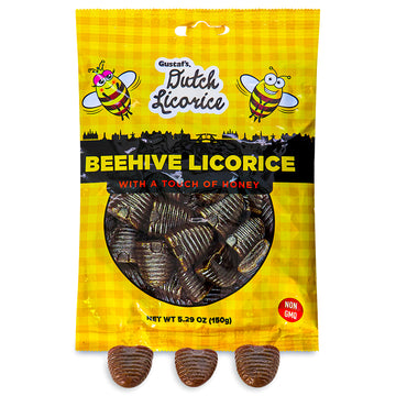 Gustaf's Dutch Licorice Beehive Candy