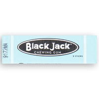 Black Jack Chewing Gum (5 Sticks) Front