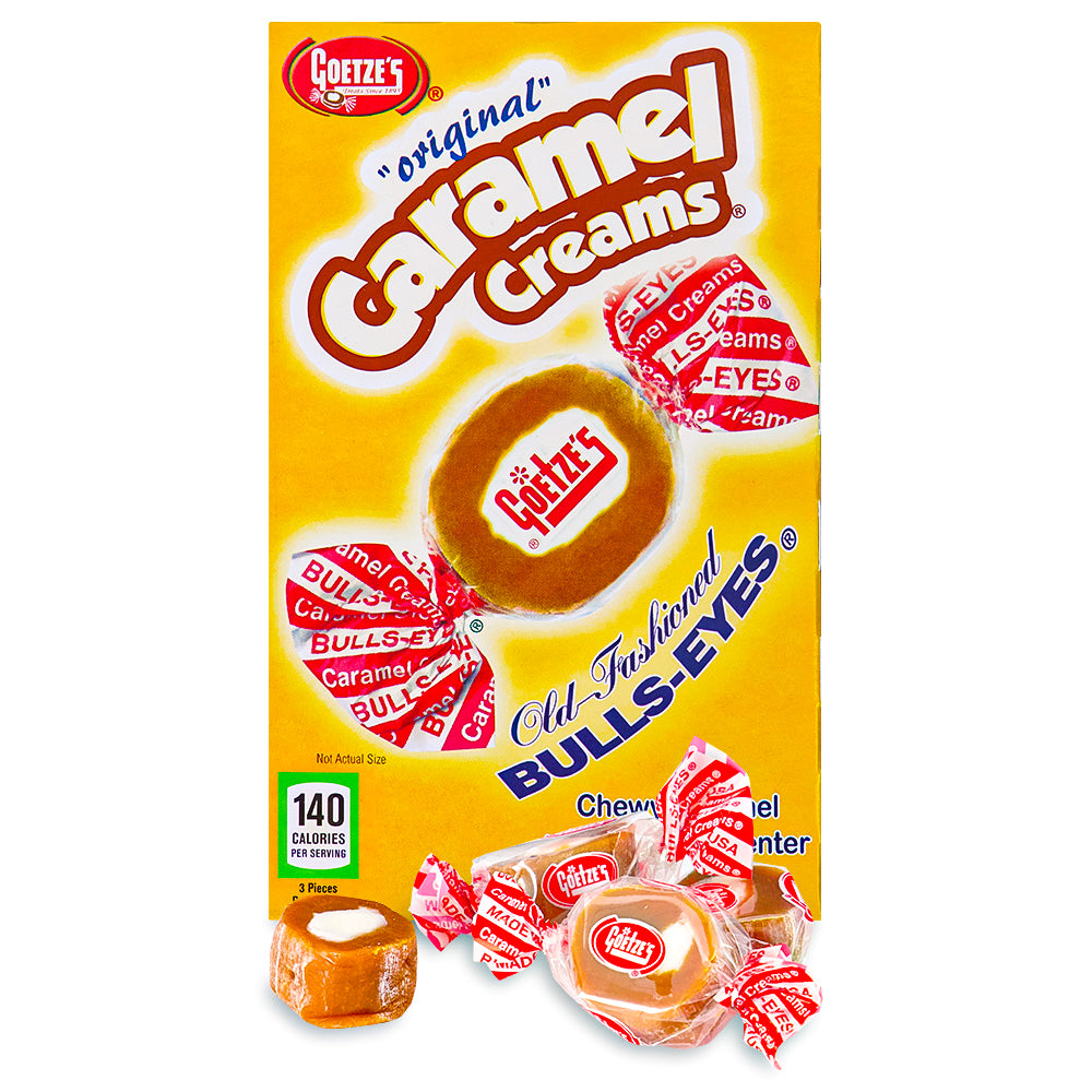 Goetze's Original Caramel Creams Theater Pack 3oz