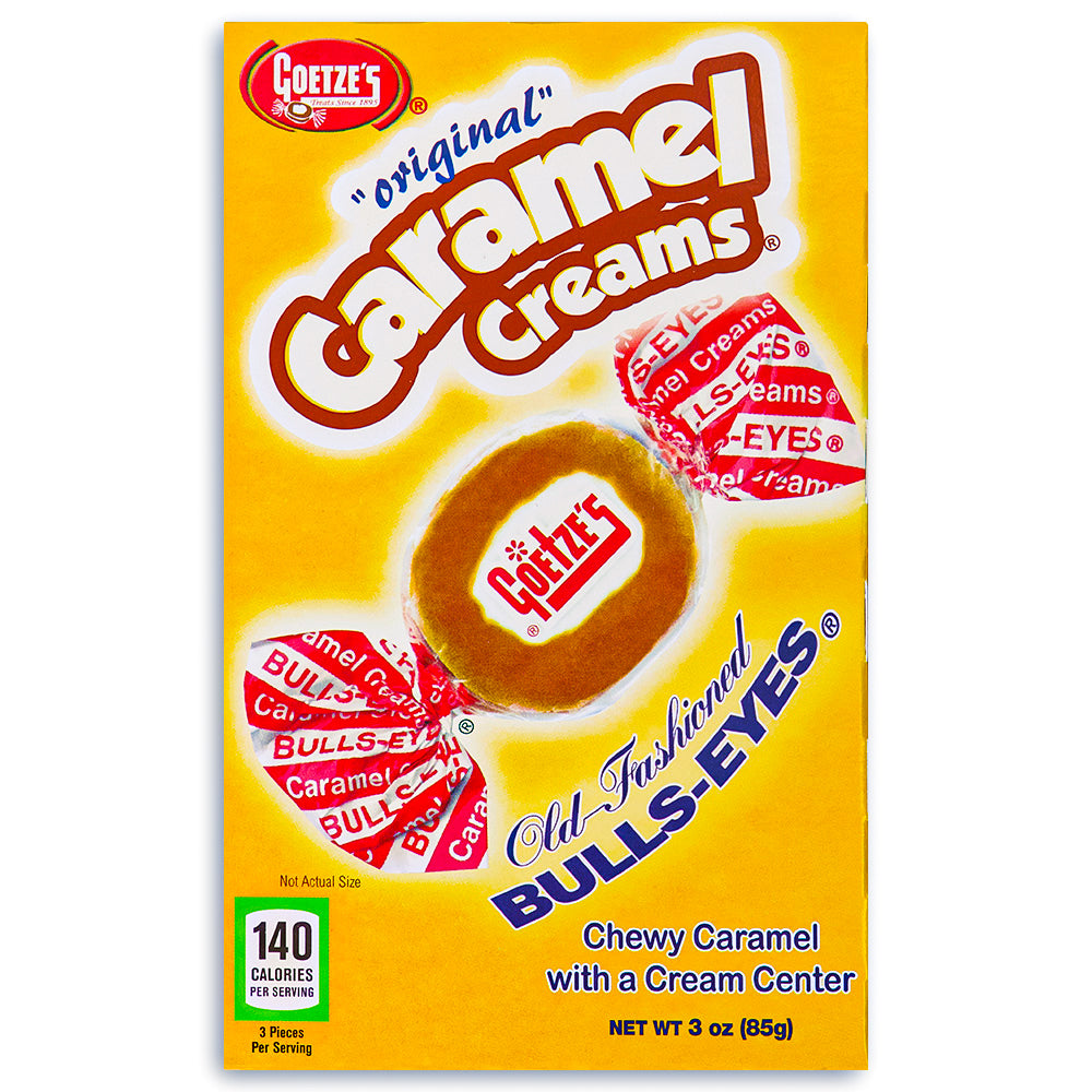 Goetze's Original Caramel Creams Theater Packs | Retro Candy – Candy ...