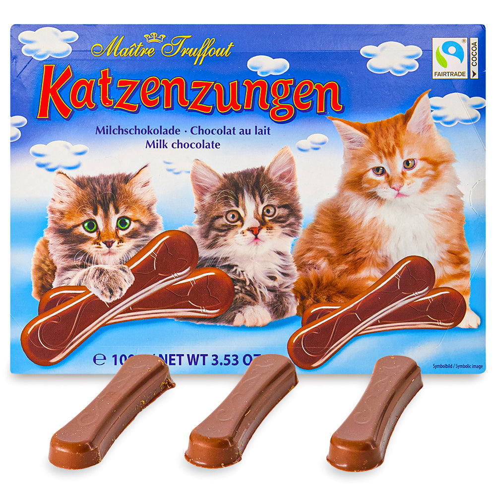 Katzenzungen (Cat Tongues) Milk Chocolate 100g