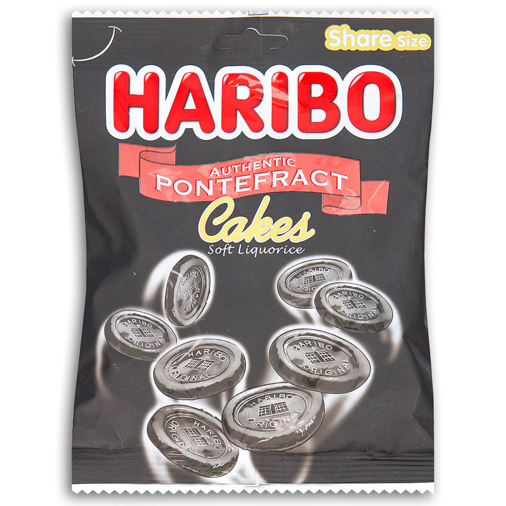 Haribo Pontefract Cakes UK 160g Front