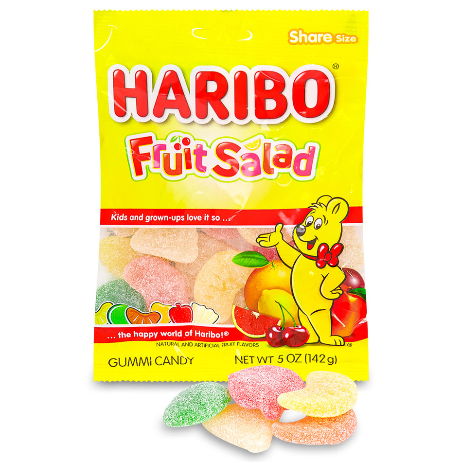 Haribo Fruit Salad Gummy Candy 142g