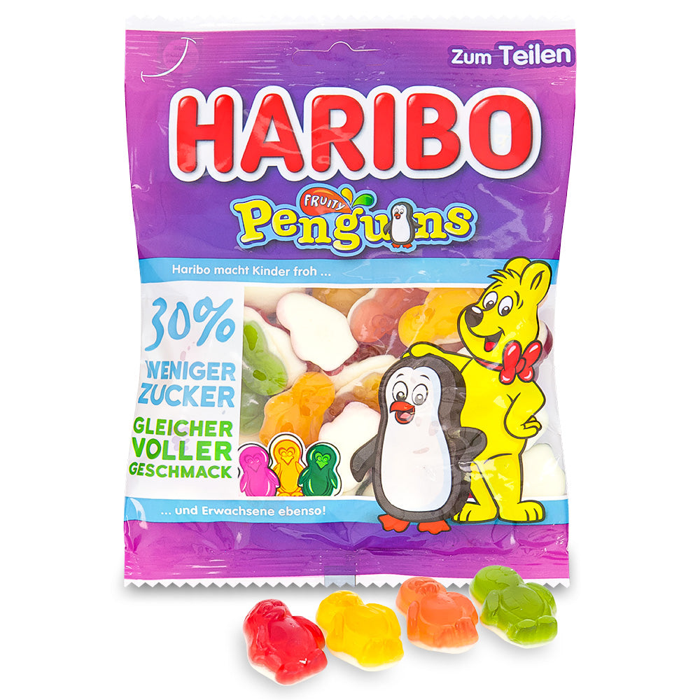 Haribo Fruity Penguins Gummy Candy 160 g