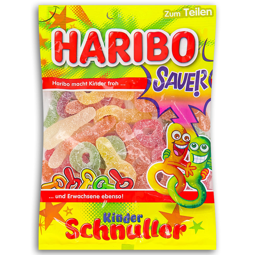 Haribo Sauer Kinder Schnuller Gummy 200 g Front