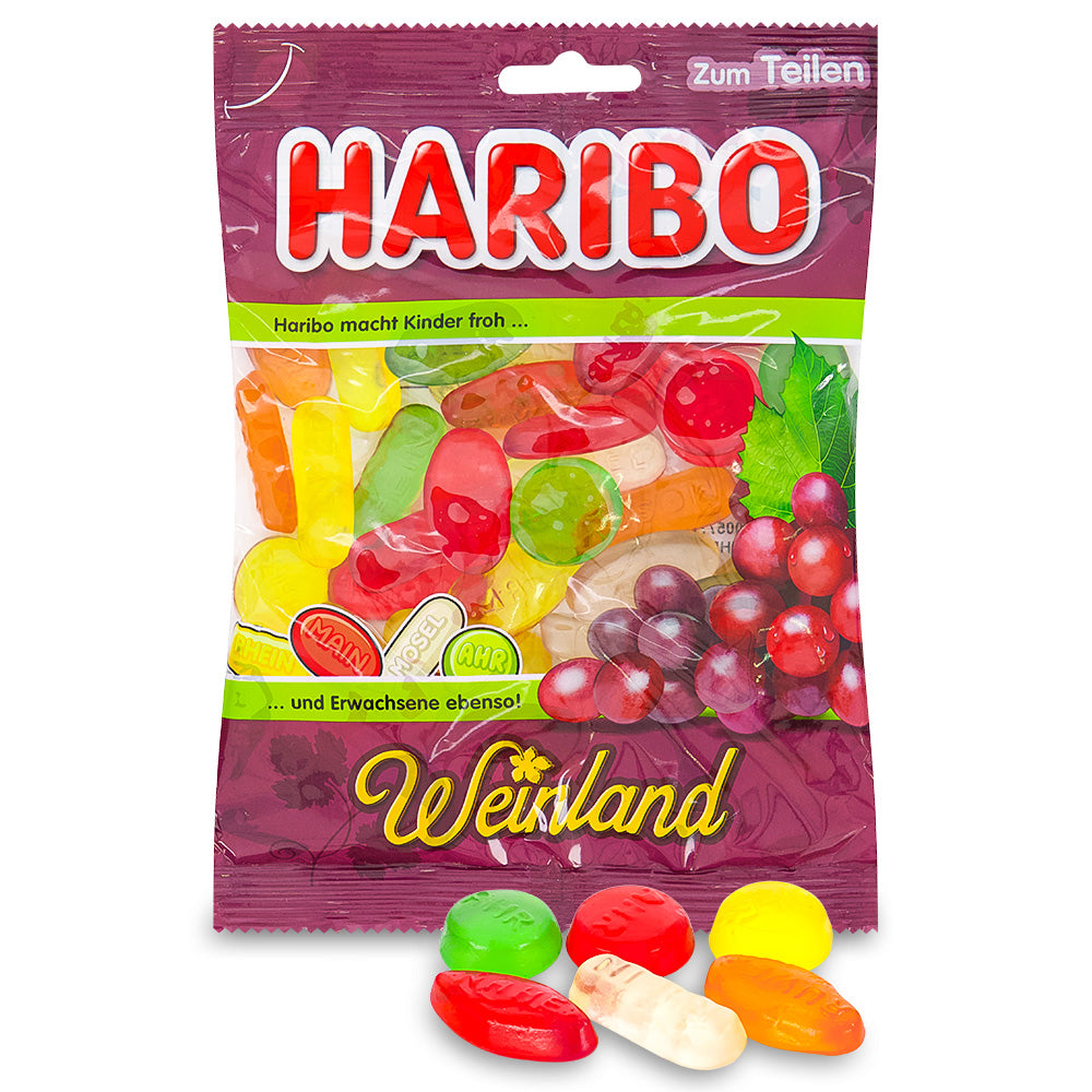 Haribo Weinland Wine Gums-200 g | Candy Funhouse – Candy Funhouse CA