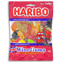 Haribo Wine Gums 200 g Front