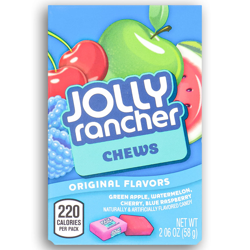 Jolly Rancher Chews Original Flavours 2.06 oz. Front
