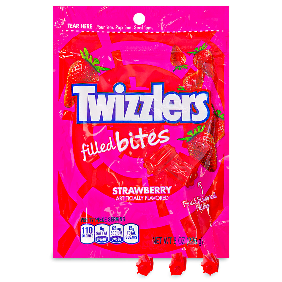 Twizzlers Strawberry Filled Bites 8oz