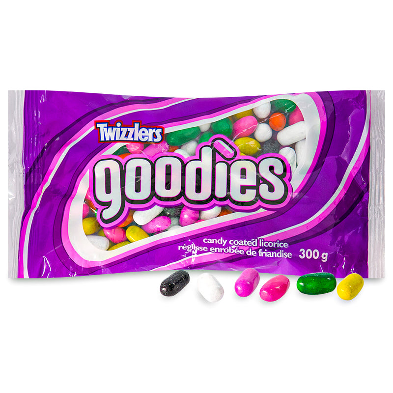Twizzlers Goodies Candy Coated Licorice 300g