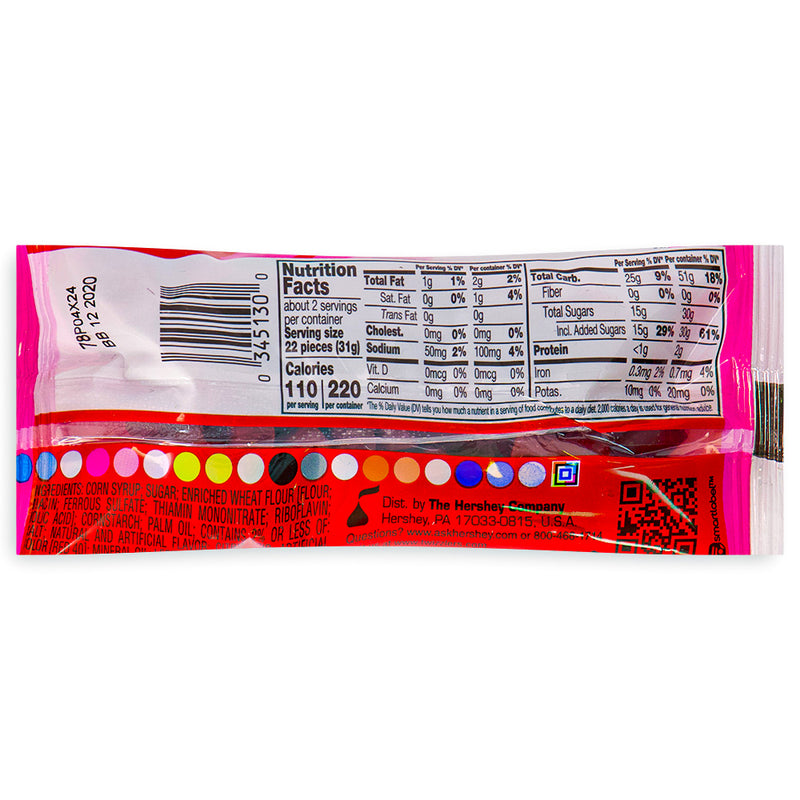 Twizzlers Nibs Cherry 2.25oz Back