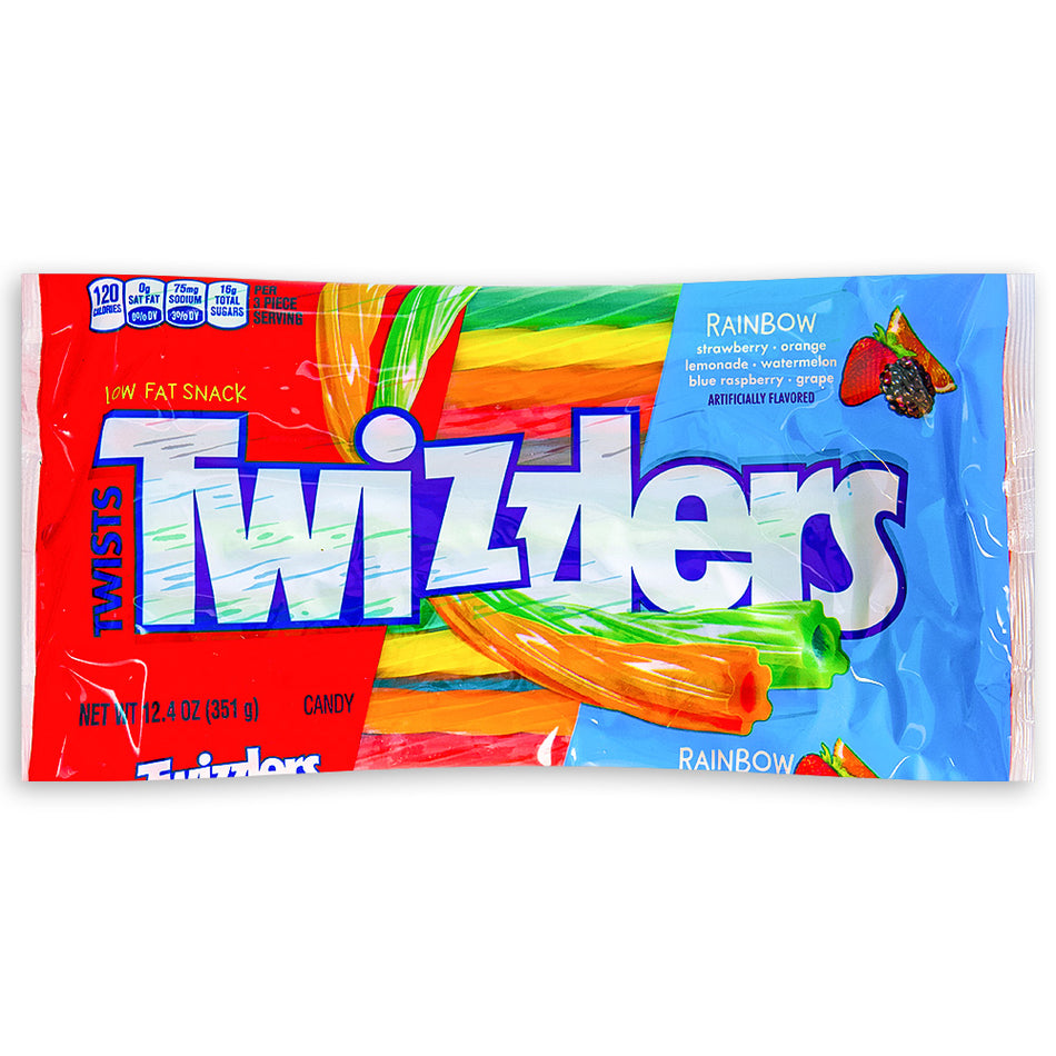 Twizzlers Twists Rainbow Candy 12.4oz