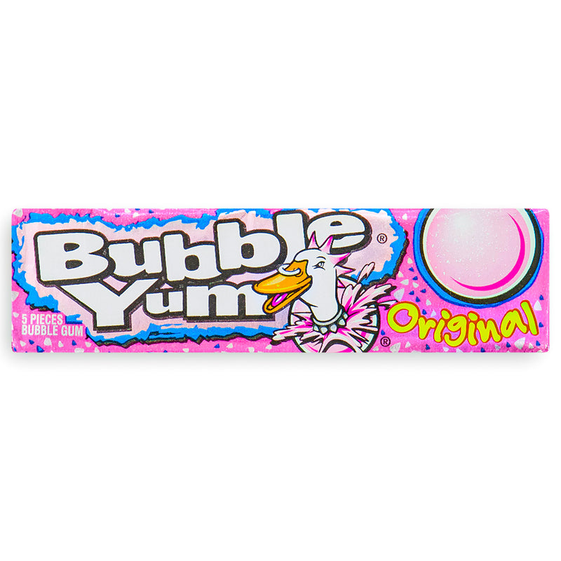 Bubble Yum Original Bubble Gum 5 pieces Front