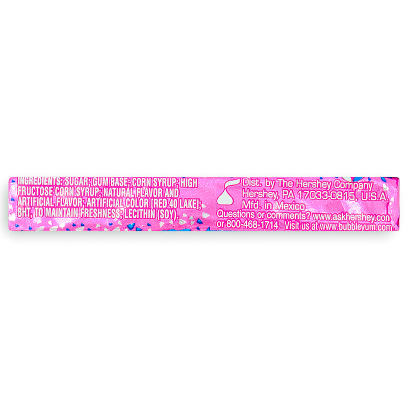 Bubble Yum Original Bubble Gum 5 pieces Back