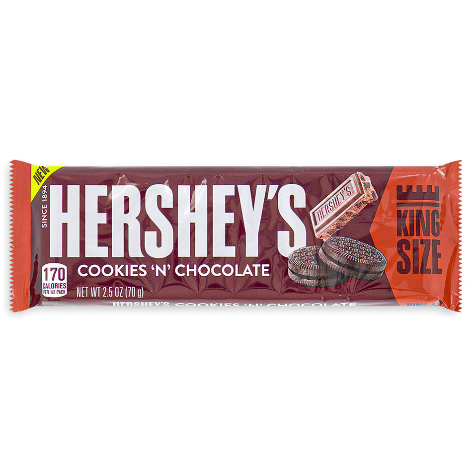 Hershey's Cookies 'N' Chocolate King Size 70g Front