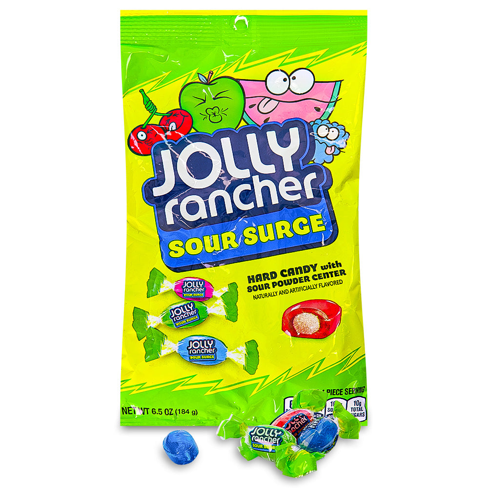 Jolly Rancher Sour Surge Candy 6.5oz
