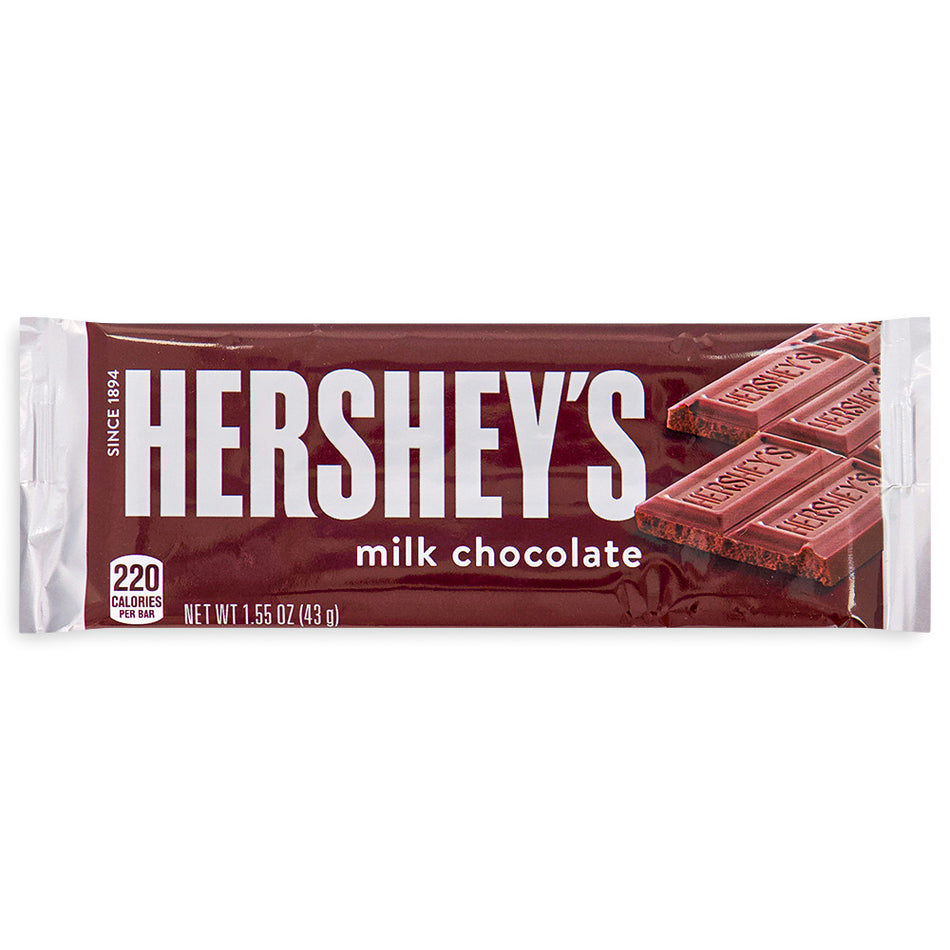 Hershey Chocolate Bar - American Chocolate Bars-1.55oz 1.55oz Front