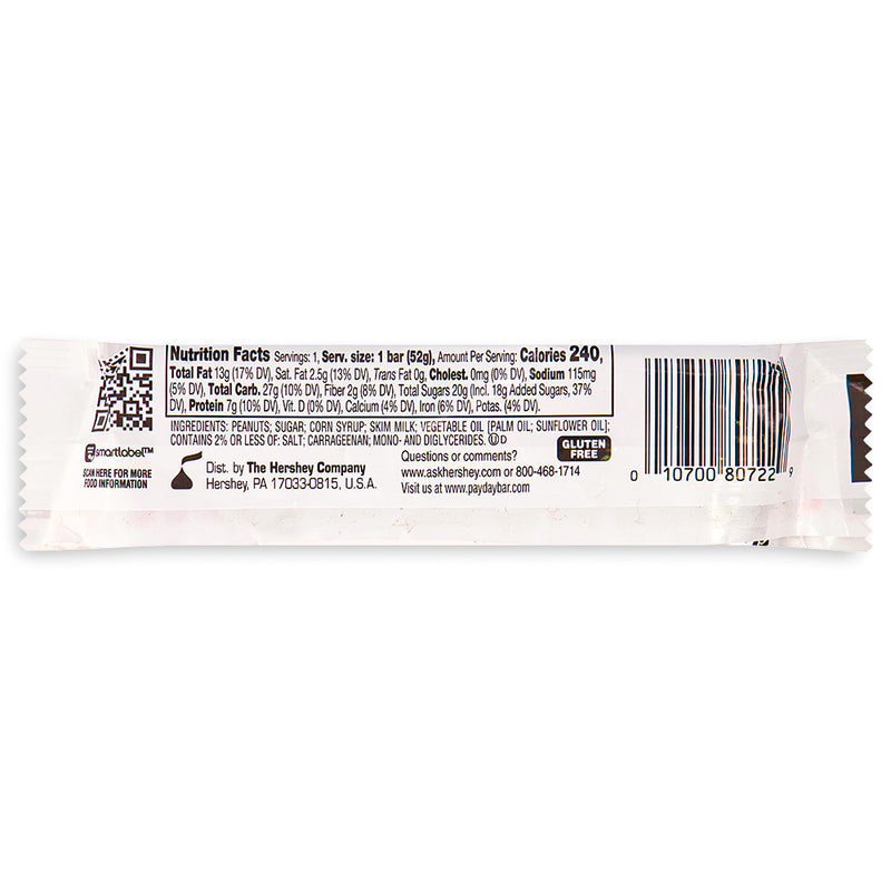Payday Bar 1.85 oz Back