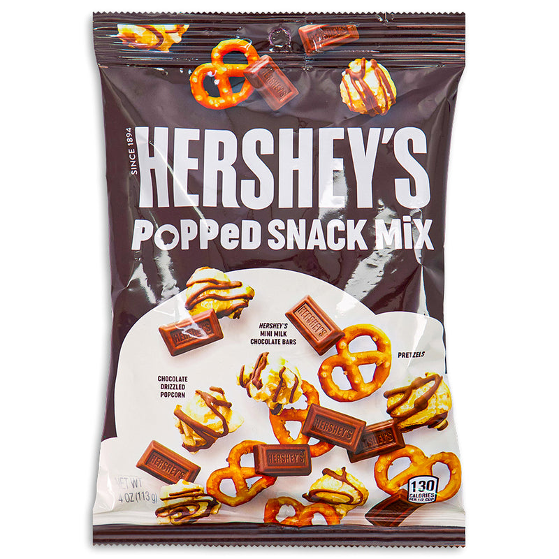 Hershey's Popped Snack Mix 4 oz. Front