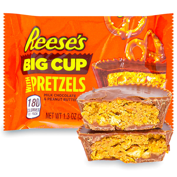 Reeses Big Cup Stuffed with Pretzel 1.3oz