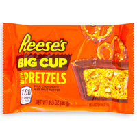 Reeses Big Cup Stuffed with Pretzel 1.3oz Front