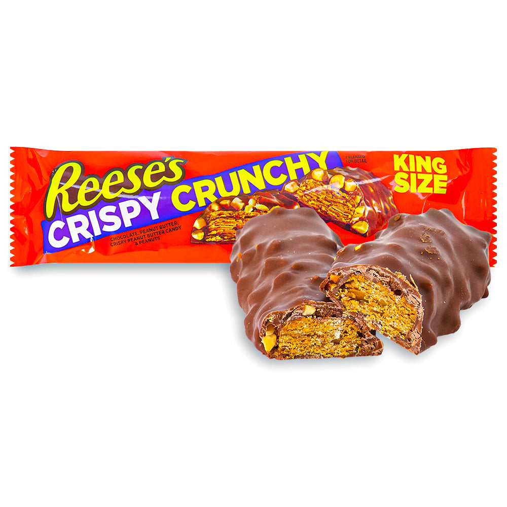 Reese's Crispy Crunchy King Size  Candy Bar 3.1oz