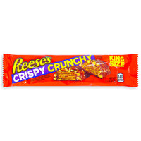 Reese's Crispy Crunchy King Size Candy Bar  3.1oz Front