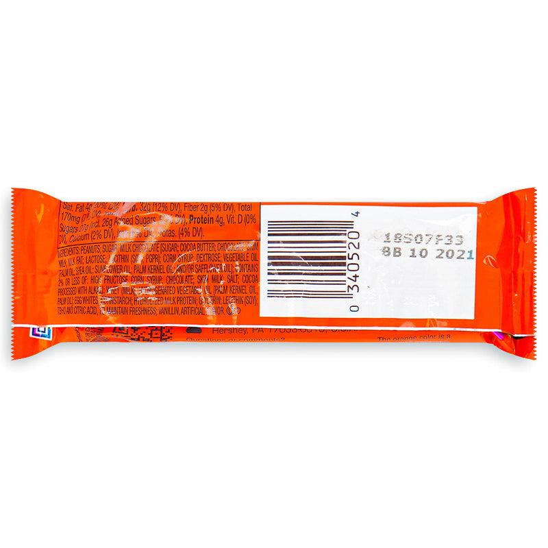 Reese's Fast Break Chocolate Bar  51g Back