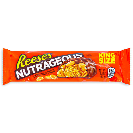 Reese's Nutrageous King Size Candy Bar 87g Front
