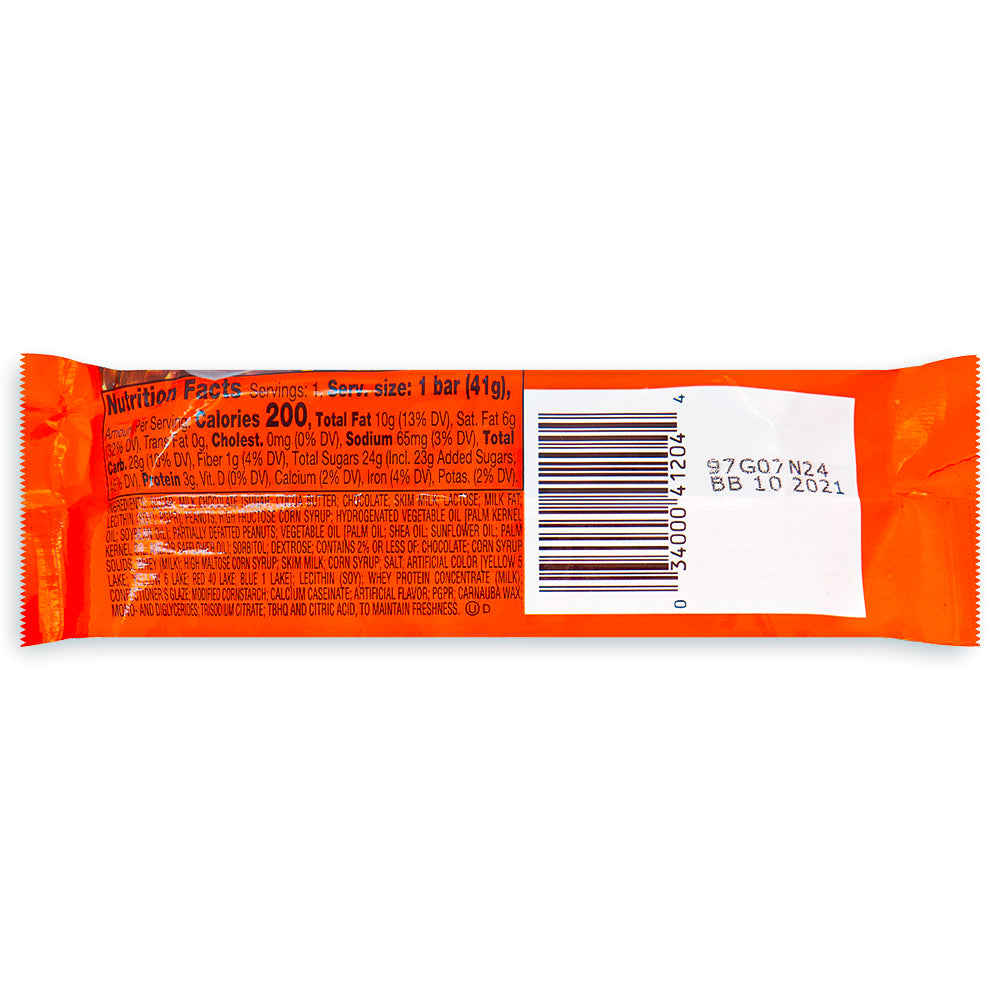 Reese's Outrageous 1.48 oz. Back
