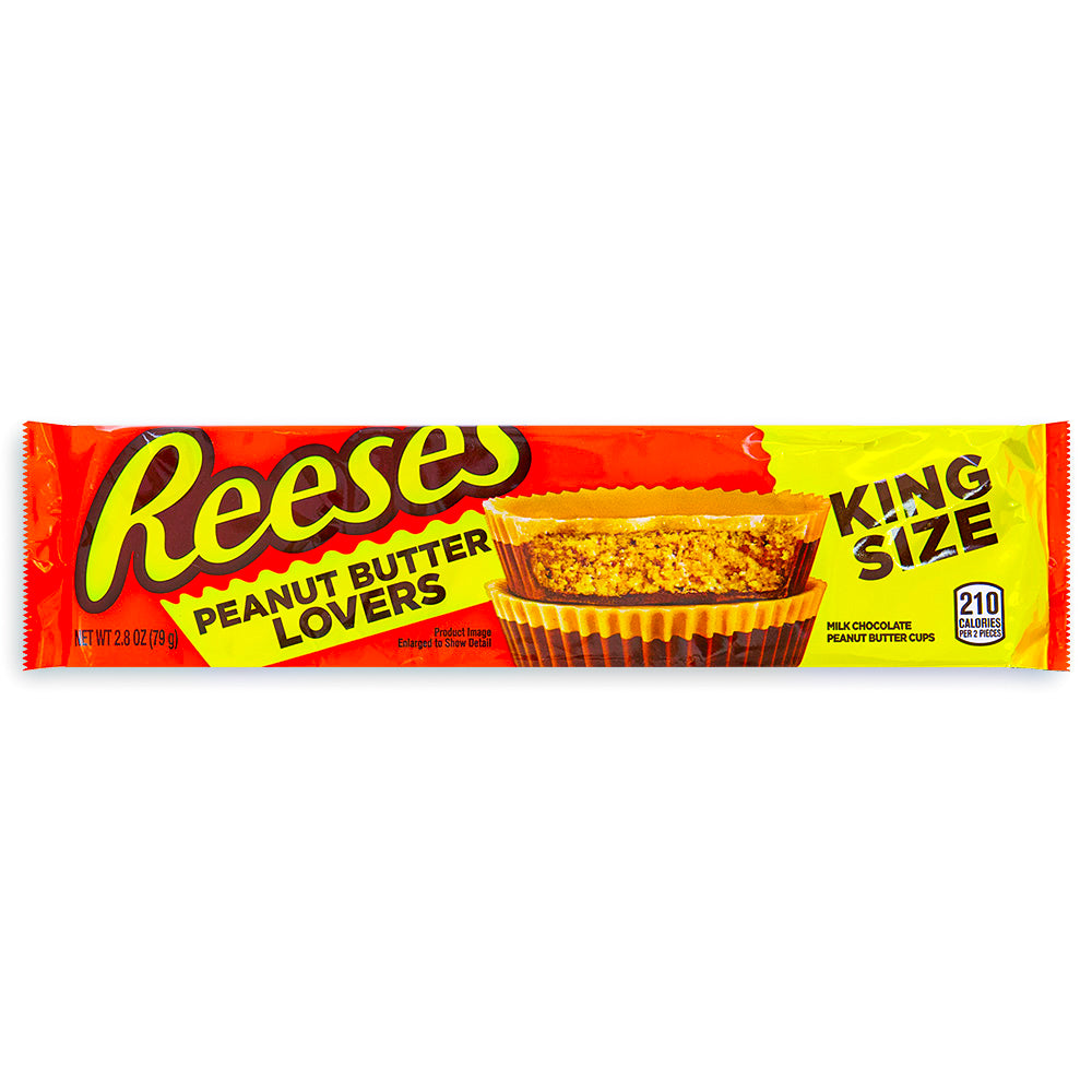 Reese's Peanut Butter Lovers Cups King Size 2.8oz Front