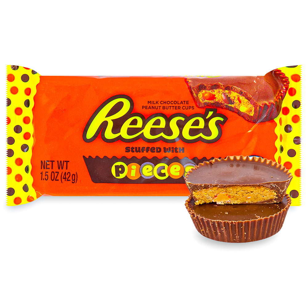 Reese's Pieces Peanut Butter Cups | American Chocolate Bar – Candy ...
