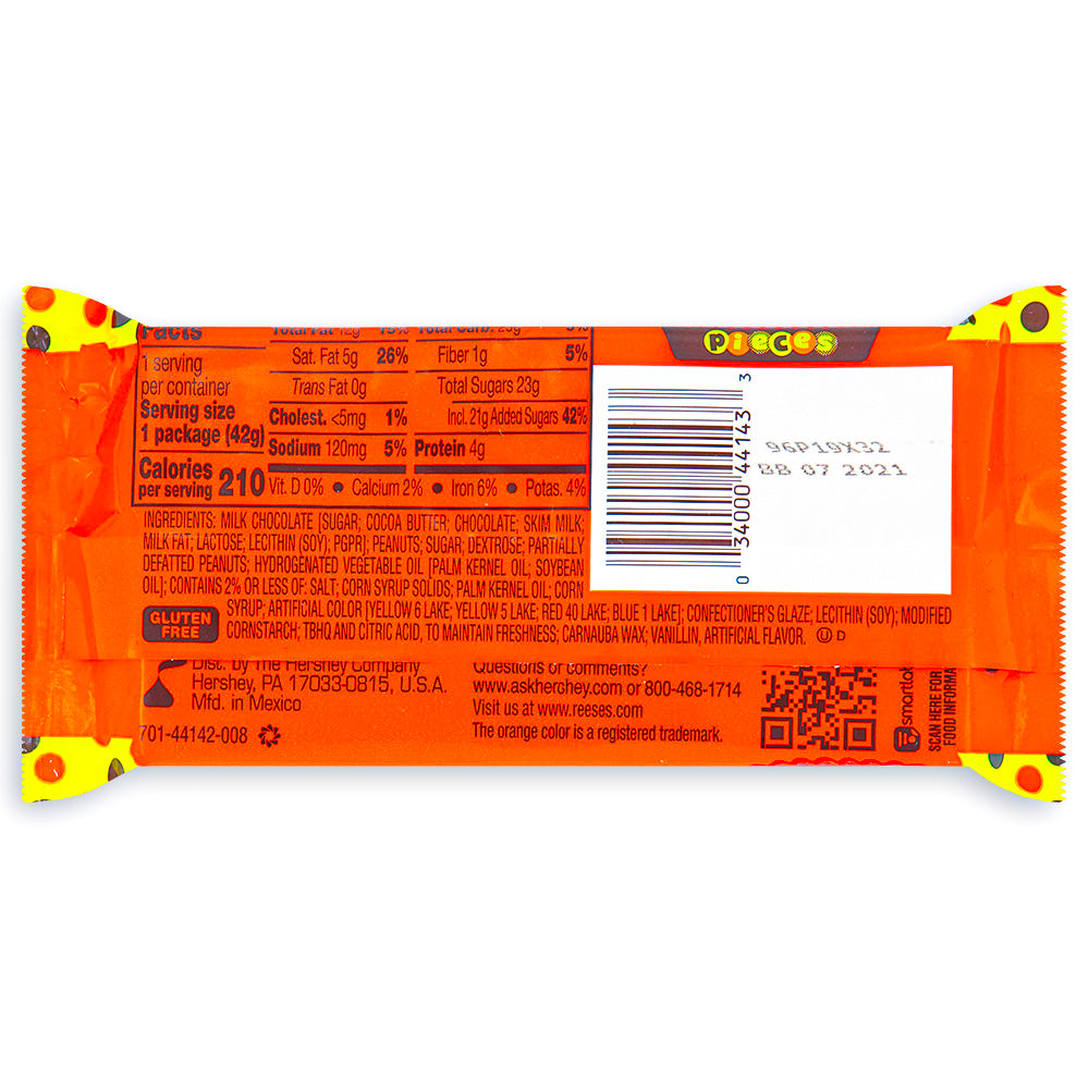 Reese's Stuffed with Pieces Candy 42g Back