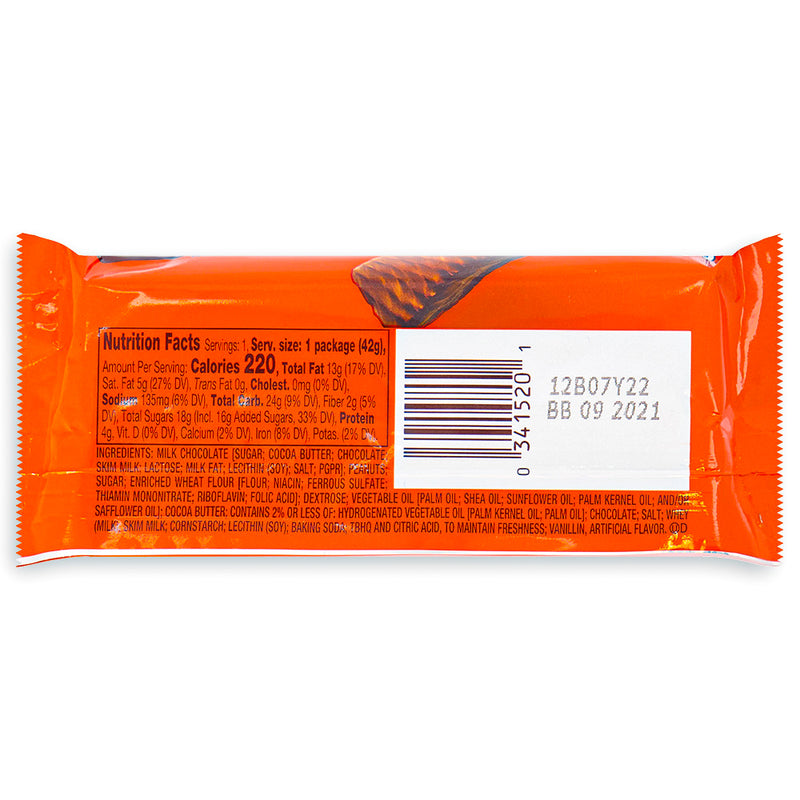 Reeses Sticks 42g Back