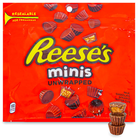 Reese's Peanut Butter Cup Mini Pouches | Candy Funhouse – Candy Funhouse CA