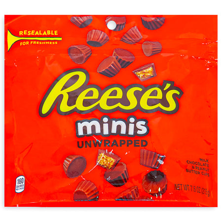 Reese's Peanut Butter Cup Mini Pouches 7.6oz Front