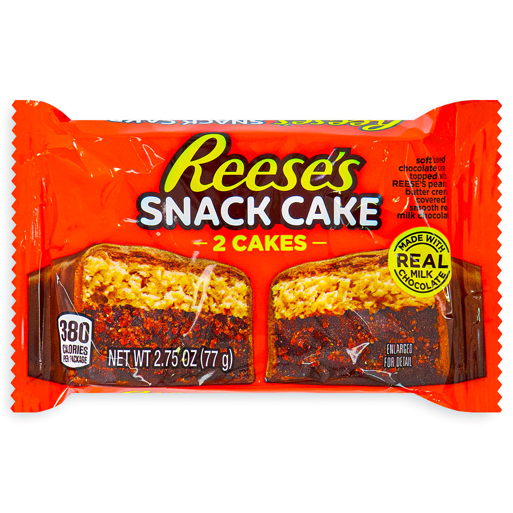 Reese's Snack Cake 2.75oz Front
