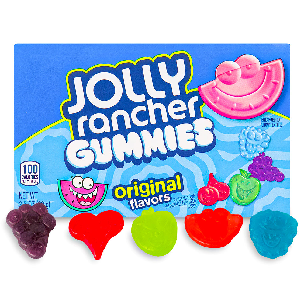 Jolly Rancher Gummies Original Flavors Theater Pack 3.5 oz